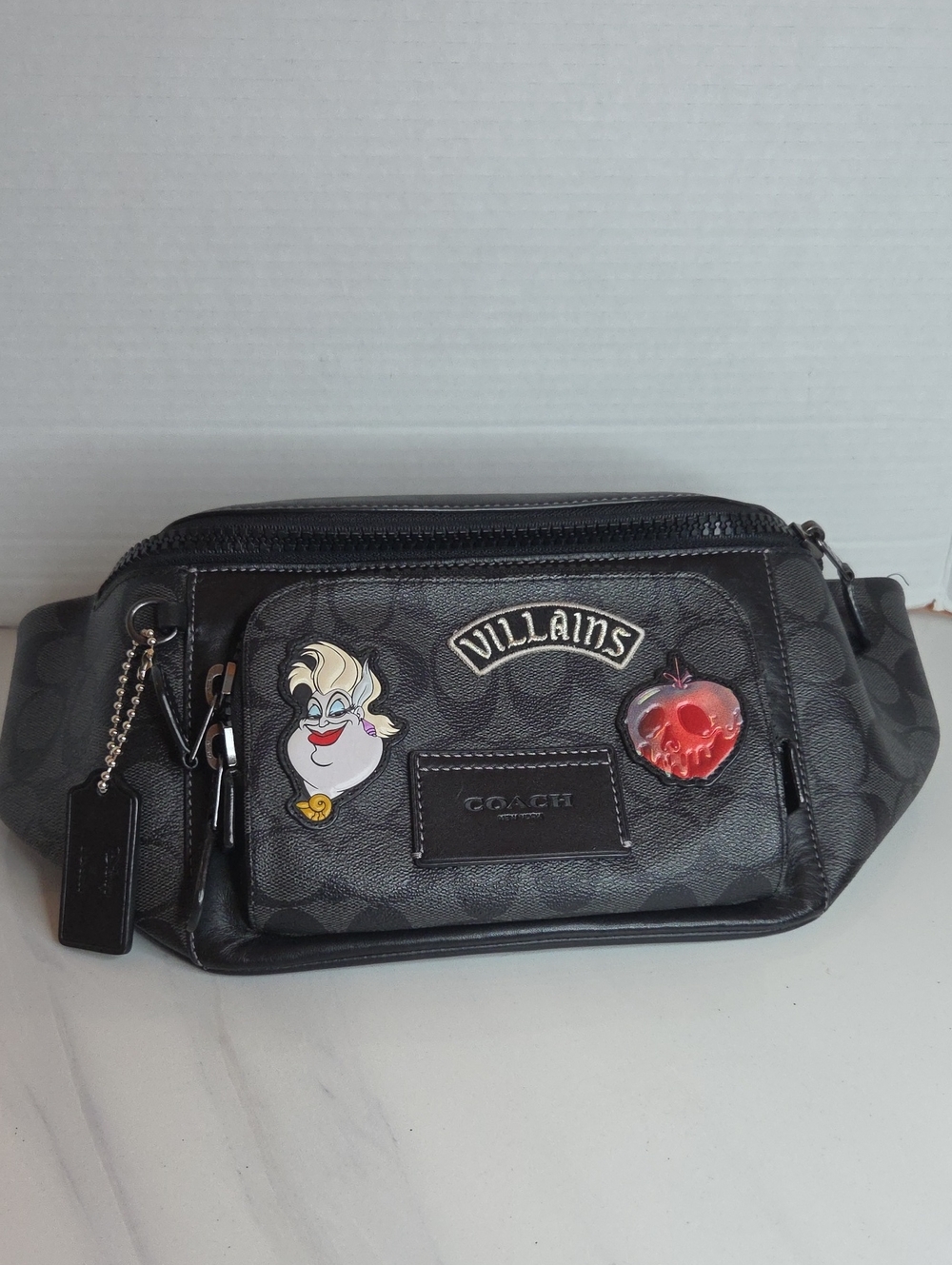 Disney X Coach Track Belt Bag - Villains Collection Style # CC038